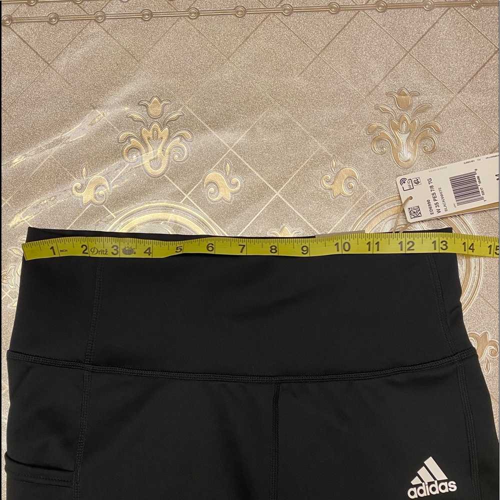 Adidas Ladies’7/8 3-Stripe Tight - Picture 10 of 13